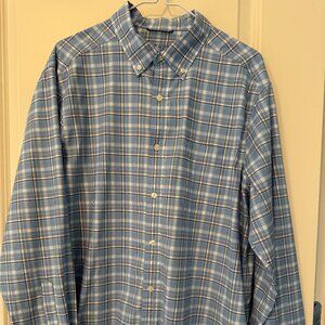 Vineyard Vines On the Go Performance BRRR Cool Comfort Mens Shirt. L. Like New.